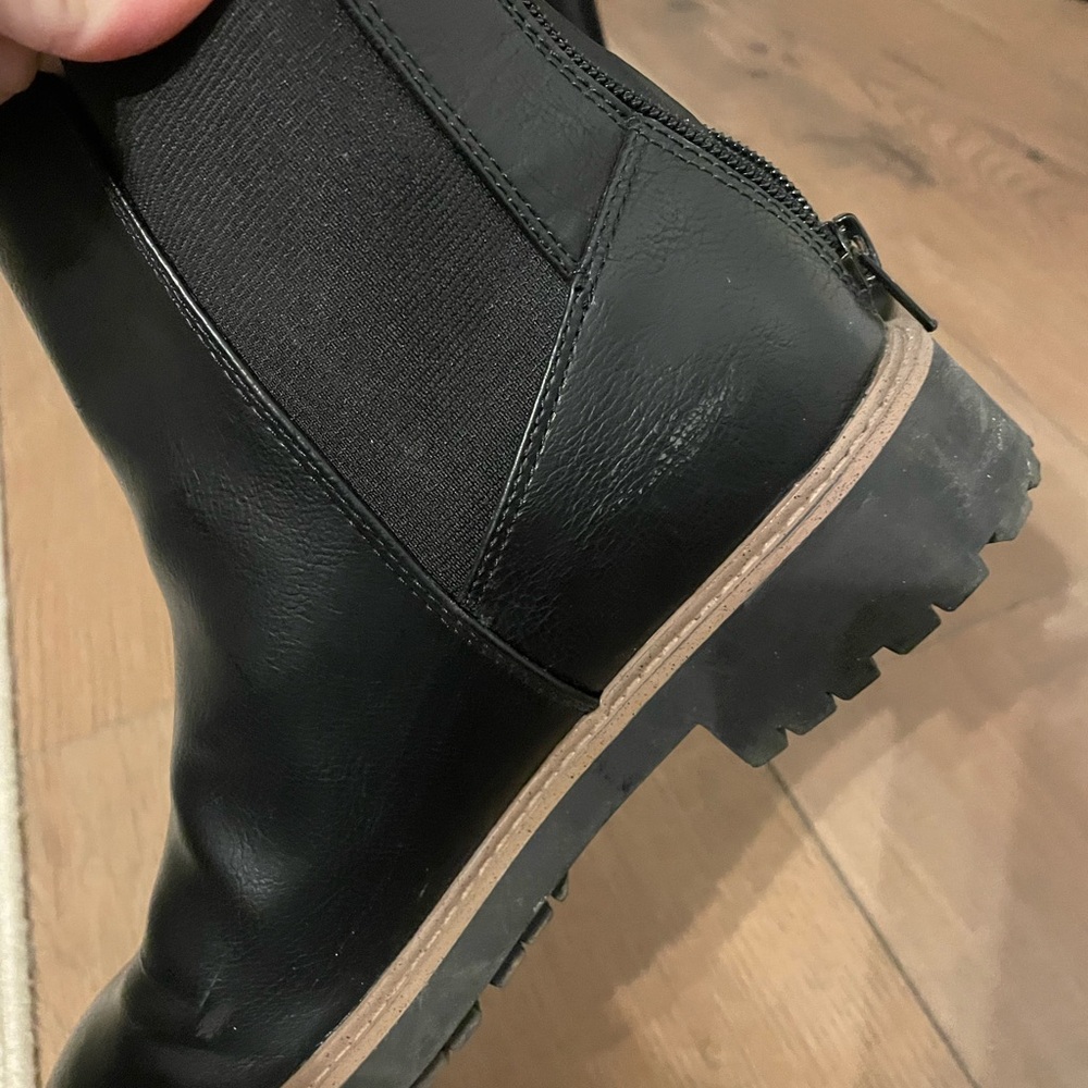 Espirit Sam Chelsea Black Ankle Boots - Picture 13 of 16